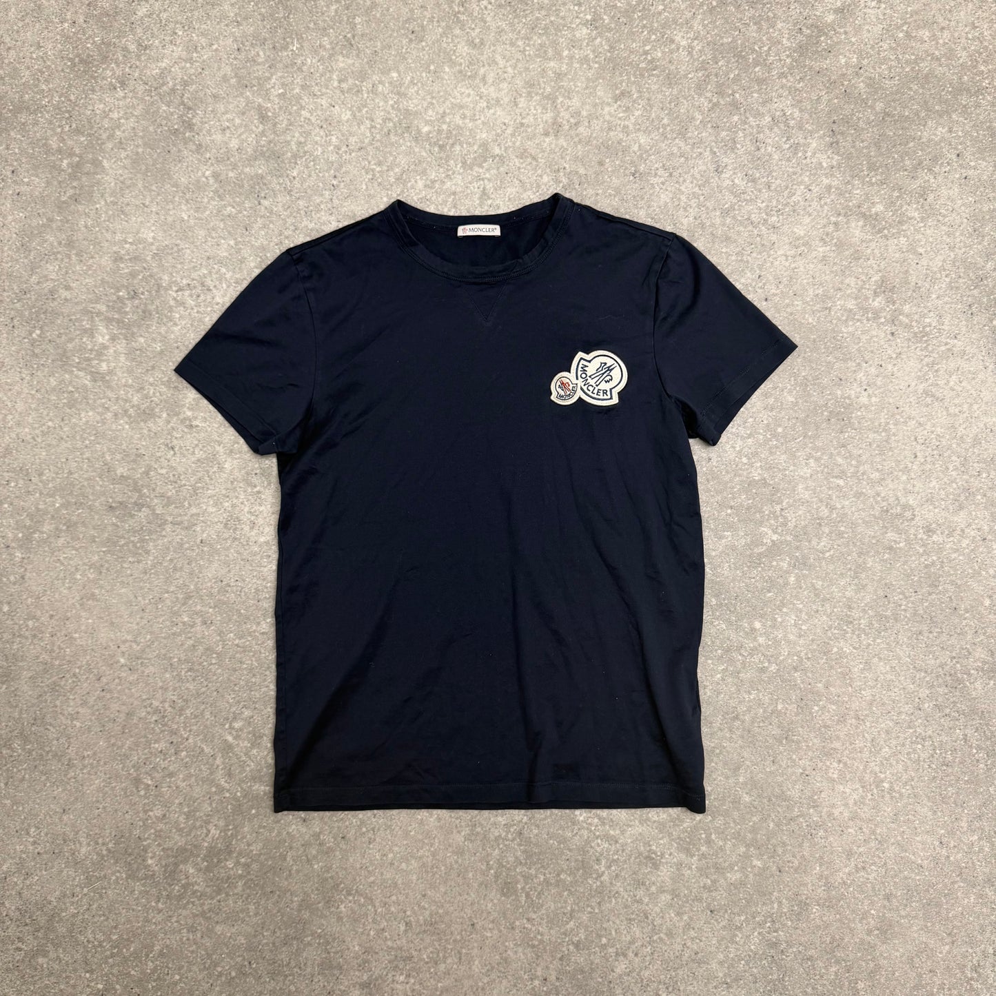 MONCLER DOUBLE BADGE T-SHIRT