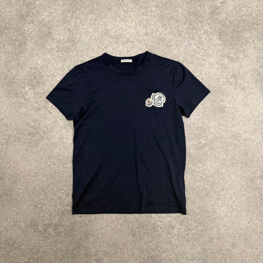 MONCLER DOUBLE BADGE T-SHIRT