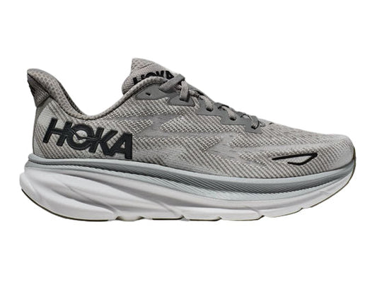 HOKA CLIFTON 9 ‘GREY/WHITE’