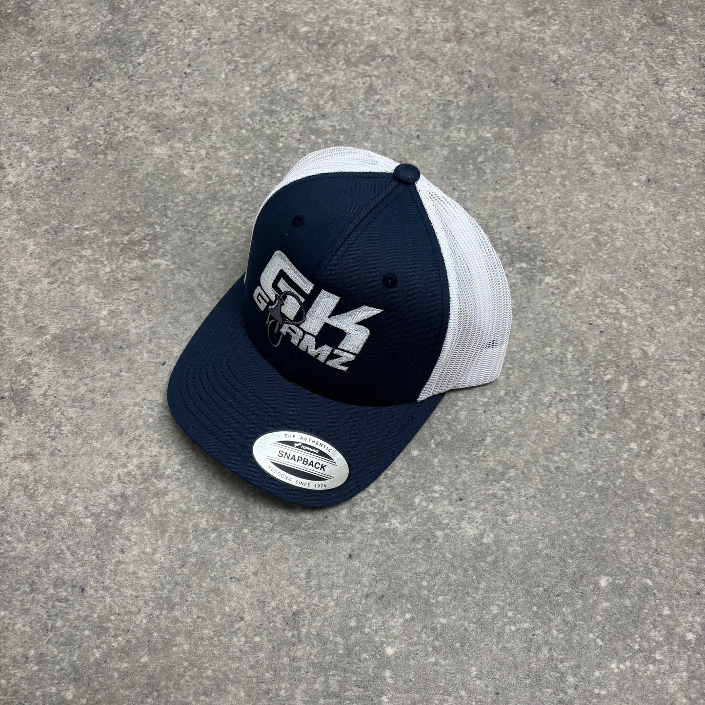 GK GARMZ CAP ‘BLUE/WHITE’